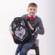 Ранец BRAUBERG SHINY, 2 отделения, с брелоком, 