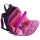 Ранец BRAUBERG SHINY, 2 отделения, с брелоком, 