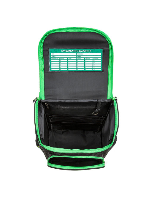 Ранец ПИФАГОР BASIC, 1 отделение, 3 кармана, эргономичная спинка, 