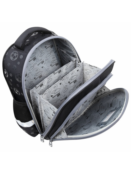 Ранец BRAUBERG KIDS STANDARD, 2 отделения, 