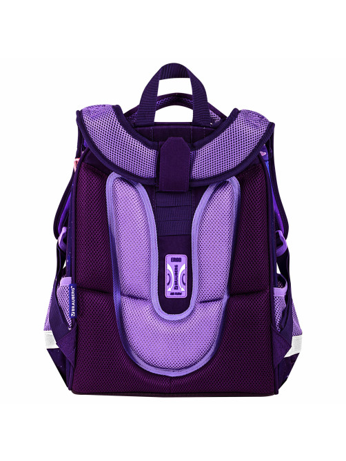 Ранец BRAUBERG PREMIUM, 2 отделения, с брелоком, 