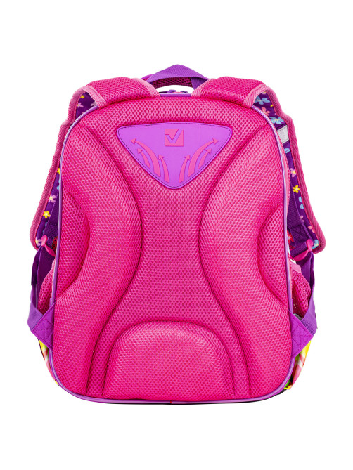 Ранец BRAUBERG QUADRO, 3 отделения, с брелком, 
