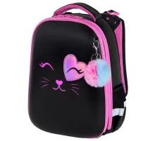 Ранец BRAUBERG SHINY, 2 отделения, с брелком, 