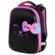Ранец BRAUBERG SHINY, 2 отделения, с брелком, 