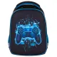 Ранец BRAUBERG KIDS START, 1 отделение, 2 кармана, Digital gamepad, 3D-панель, 35х26х13 см, 273152