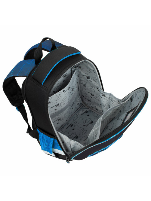 Ранец BRAUBERG KIDS START, 1 отделение, 2 кармана, Digital gamepad, 3D-панель, 35х26х13 см, 273152