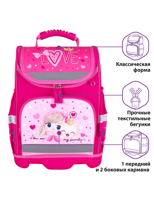 Ранец ЮНЛАНДИЯ WISE для начальной школы, 