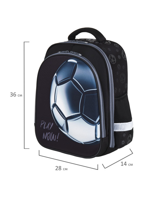 Ранец BRAUBERG KIDS STANDARD, 2 отделения, 