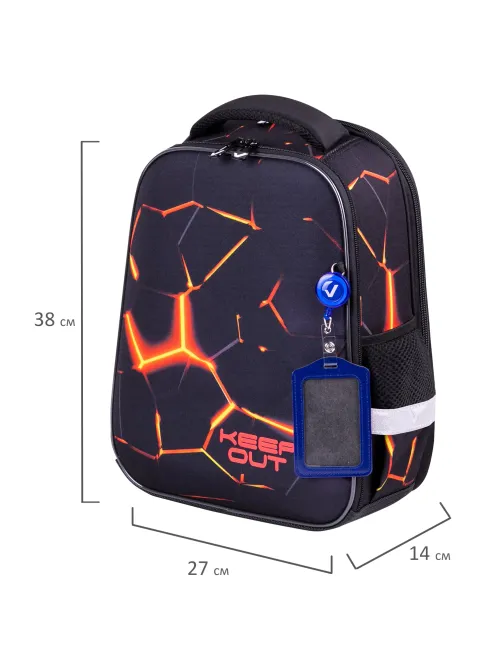 Ранец BRAUBERG FIT, 2 отделения, 