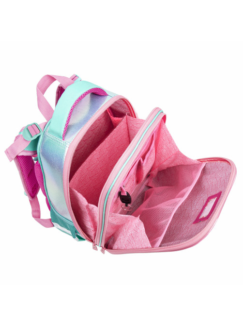 Ранец BRAUBERG SHINY, 2 отделения, с брелком, 