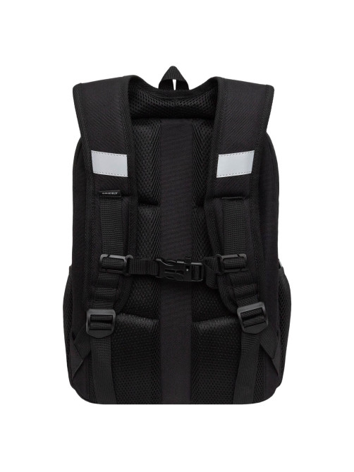 Ранец GRIZZLY анатомическая спинка, 2 отделения, для девочек, 