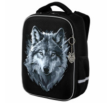 Ранец BRAUBERG LIGHT, 1 отделение, с брелком, Gray wolf, 36х26х13 см, 273111