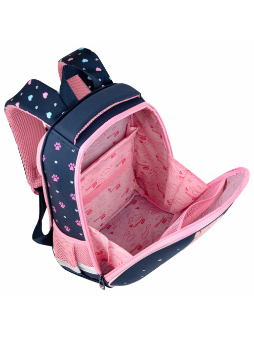 Ранец BRAUBERG KIDS START, 1 отделение, 2 кармана, Anti-gravity, 35х26х13 см, 273150