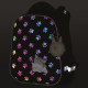 Ранец BRAUBERG LUMINOUS, 2 отделения, с брелоком, 