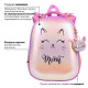 Ранец BRAUBERG SHINY, 2 отделения, с брелком, 