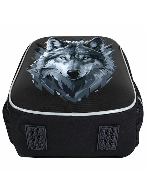 Ранец BRAUBERG LIGHT, 1 отделение, с брелком, Gray wolf, 36х26х13 см, 273111