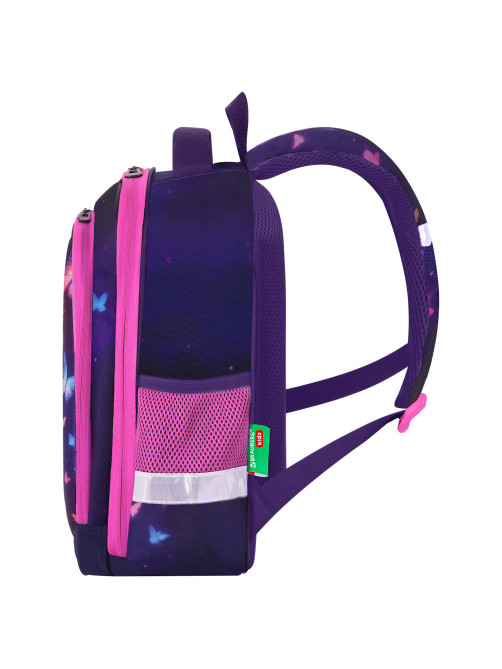 Ранец BRAUBERG KIDS STANDARD, 2 отделения, Curious cat, 36х28х14 см, 273145
