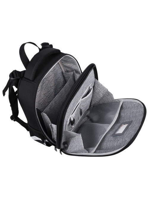 Ранец BRAUBERG SHINY, 2 отделения, с брелоком, 