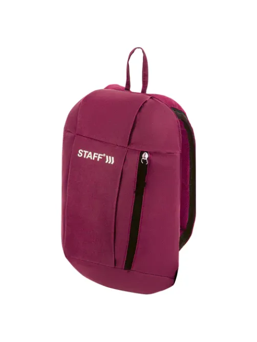 Рюкзак STAFF AIR компактный, бордовый, 40х23х16 см, 270290