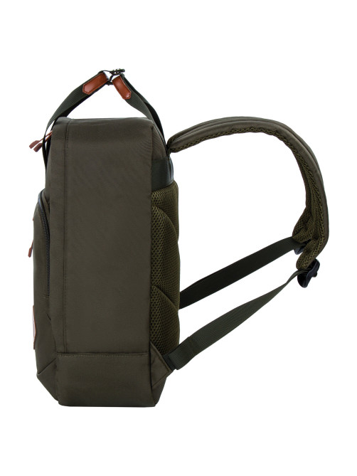 Рюкзак BRAUBERG FRIENDLY универсальный с длинными ручками, хаки, 37х26х13 см, 270091