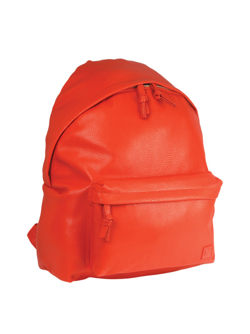 Рюкзак BRAUBERG CELEBRITY универсальный, экокожа, красный, 41х32х14 см, 227099
