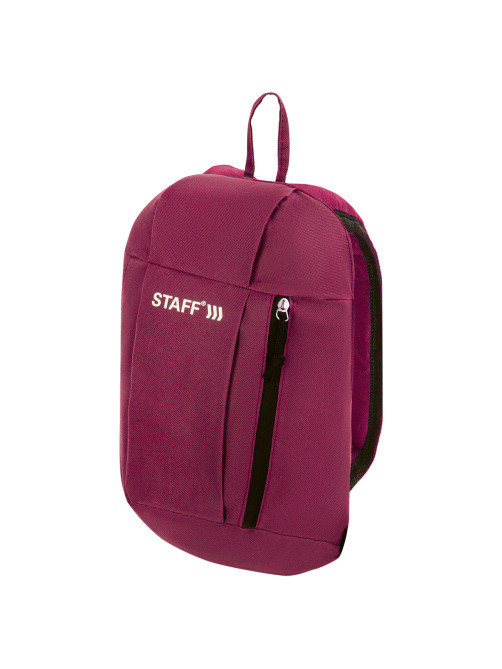 Рюкзак STAFF AIR компактный, бордовый, 40х23х16 см, 270290
