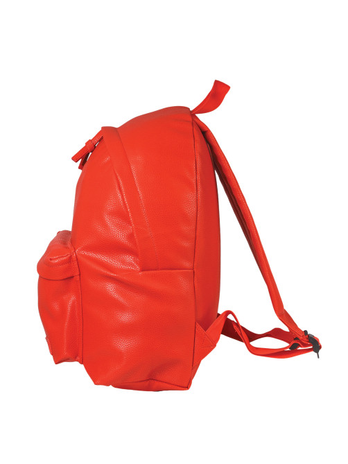 Рюкзак BRAUBERG CELEBRITY универсальный, экокожа, красный, 41х32х14 см, 227099