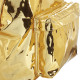 Рюкзак BRAUBERG GLOSSY универсальный, блестящий, светло-золотой, 41х32х14 см, 227094