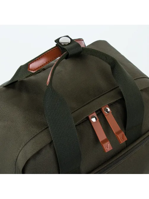 Рюкзак BRAUBERG FRIENDLY универсальный с длинными ручками, хаки, 37х26х13 см, 270091