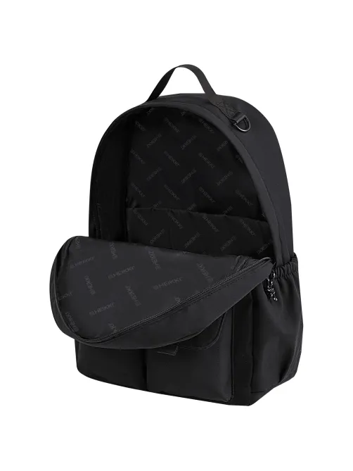 Рюкзак HEIKKI EDITION (ХЕЙКИ) универсальный, 6 карманов, черный, 42х30х14 см, 272540