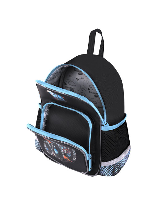 Рюкзак BRAUBERG KIDS PLAY детский, 1 отделение, 3 кармана, Funny wheels, 29х23х12 см, 273149