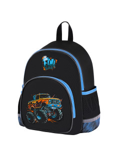 Рюкзак BRAUBERG KIDS PLAY детский, 1 отделение, 3 кармана, Funny wheels, 29х23х12 см, 273149