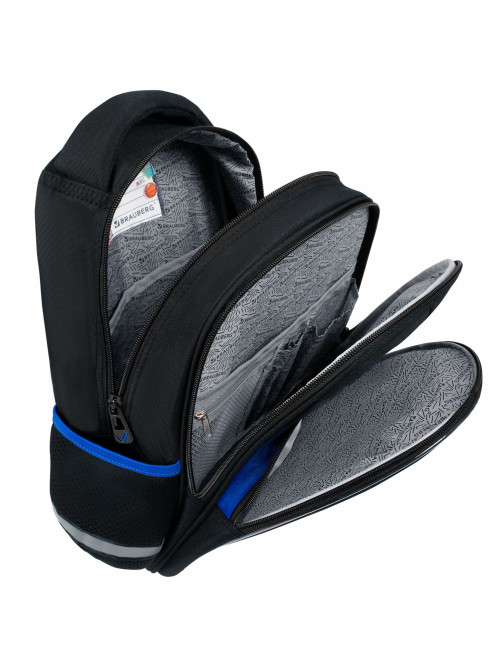 Рюкзак BRAUBERG OPTIMA, 2 отделения, с брелоком, 