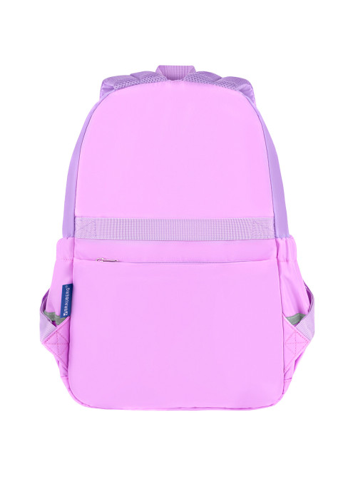 Рюкзак BRAUBERG PASTEL с термонашивками в комплекте, 