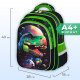 Рюкзак BRAUBERG KIDS FLOSSY, 2 отделения, 3 кармана, 