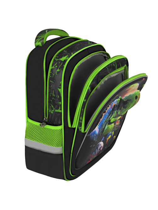 Рюкзак BRAUBERG KIDS FLOSSY, 2 отделения, 3 кармана, 