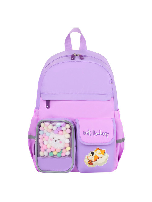 Рюкзак BRAUBERG PASTEL с термонашивками в комплекте, 
