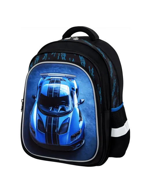 Рюкзак SNOOBAG (СНУБЭГ) FLOSSY, 2 отделения, 3 кармана, 