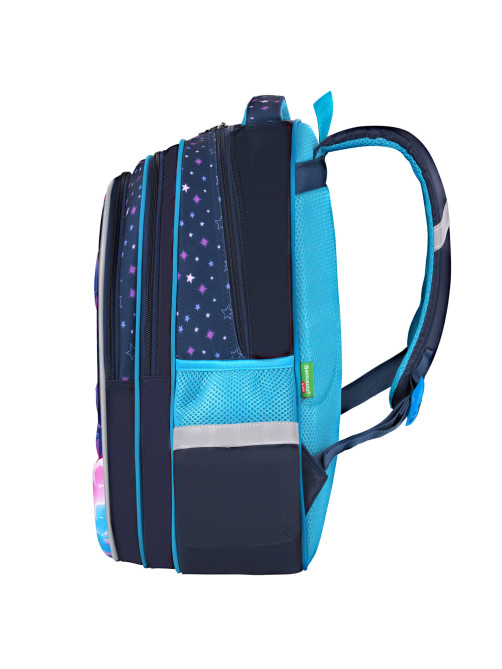 Рюкзак BRAUBERG KIDS FLOSSY, 2 отделения, 3 кармана, 