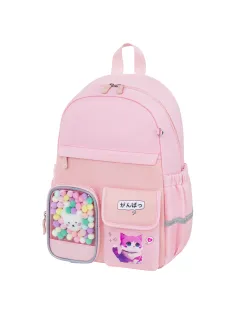 Рюкзак BRAUBERG PASTEL с термонашивками в комплекте, 