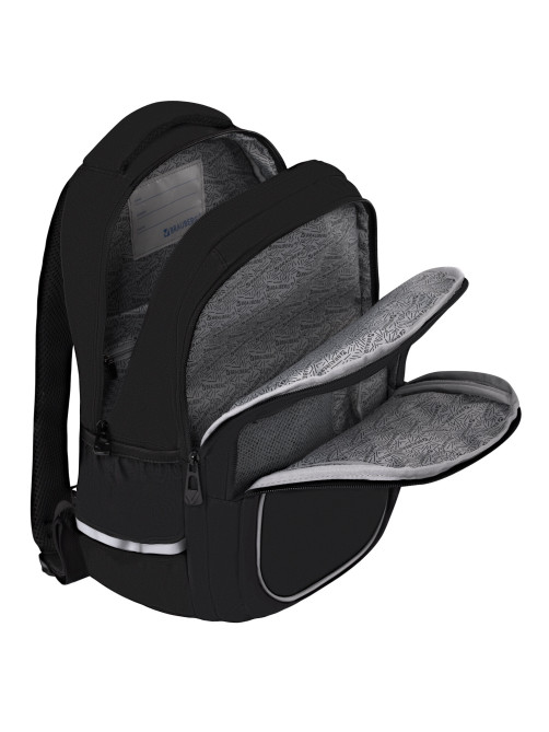 Рюкзак BRAUBERG INTENT, 2 отделения, 4 кармана, 