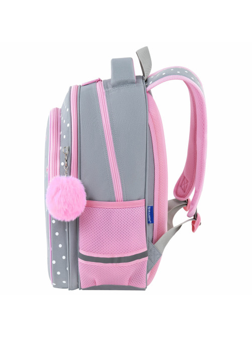 Рюкзак BRAUBERG OPTIMA, 2 отделения, с брелоком, 
