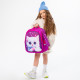 Рюкзак BRAUBERG KIDS MIND с пеналом в комплекте, 2 отделения, 
