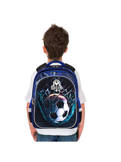 Рюкзак BRAUBERG KIDS FLOSSY, 2 отделения, 3 кармана, 