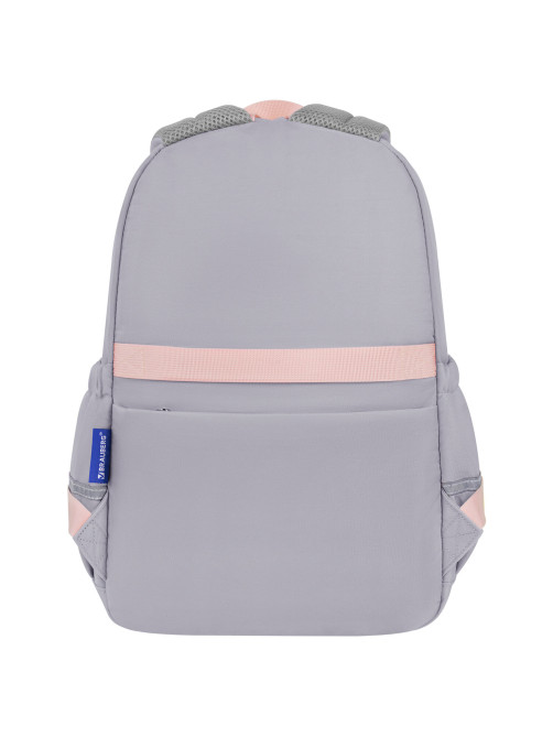 Рюкзак BRAUBERG PASTEL с термонашивками в комплекте, 