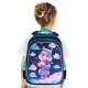 Рюкзак BRAUBERG KIDS FLOSSY, 2 отделения, 3 кармана, 