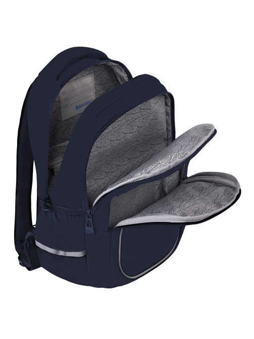 Рюкзак BRAUBERG INTENT, 2 отделения, 4 кармана, 