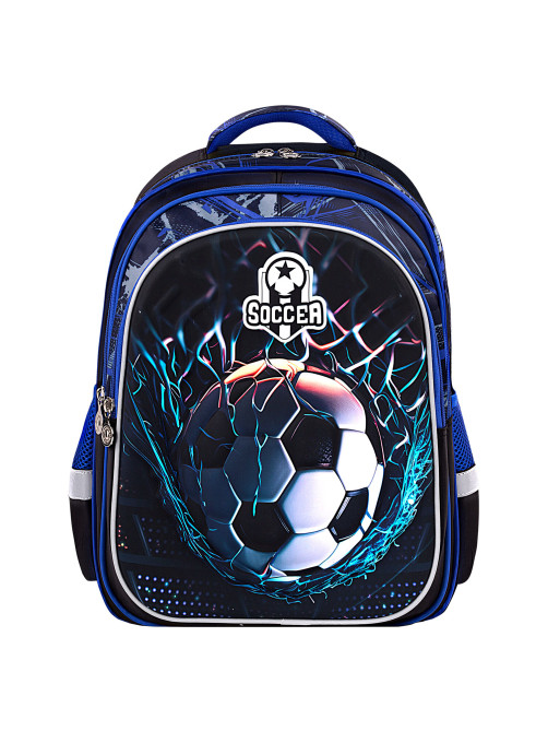 Рюкзак BRAUBERG KIDS FLOSSY, 2 отделения, 3 кармана, 