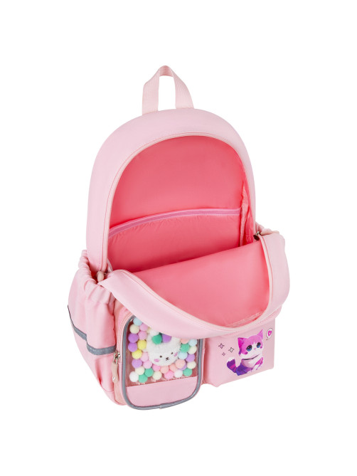 Рюкзак BRAUBERG PASTEL с термонашивками в комплекте, 