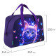 Сумка для занятий с плечевым ремнем, подкладкой BRAUBERG KIDS с ручками, 35x25x15 см, 